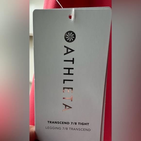Athleta - Transcend 7/8 Tight Legging  - NWT - S/P - Coral - also in XL - Picture 6 of 9
